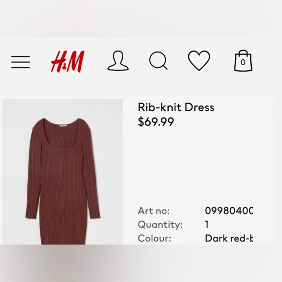 Gorgeous knee-length fitted dress, worn once. - Picture 9 of 9